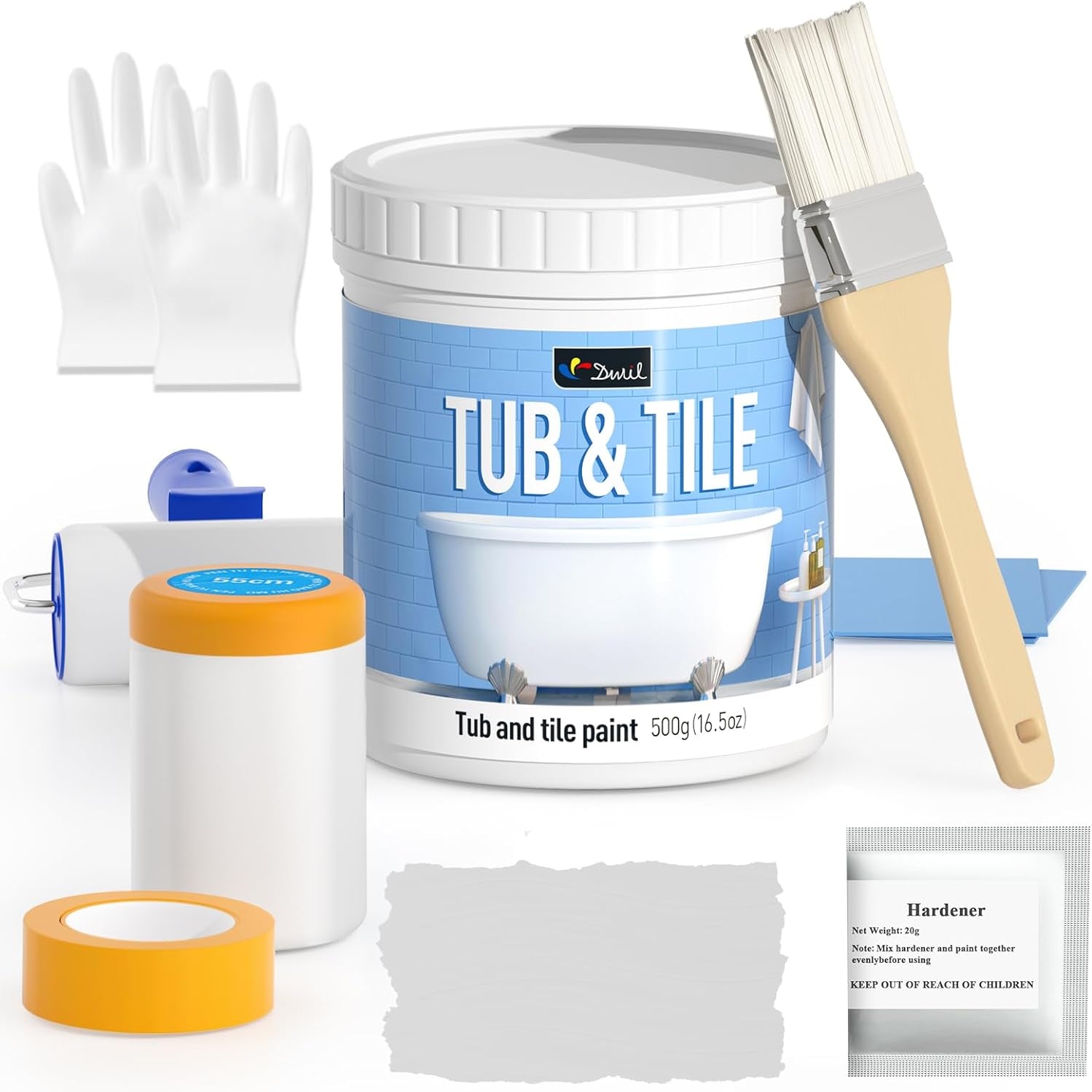 DWIL Tub & Tile Refinishing Kit – Tools Included