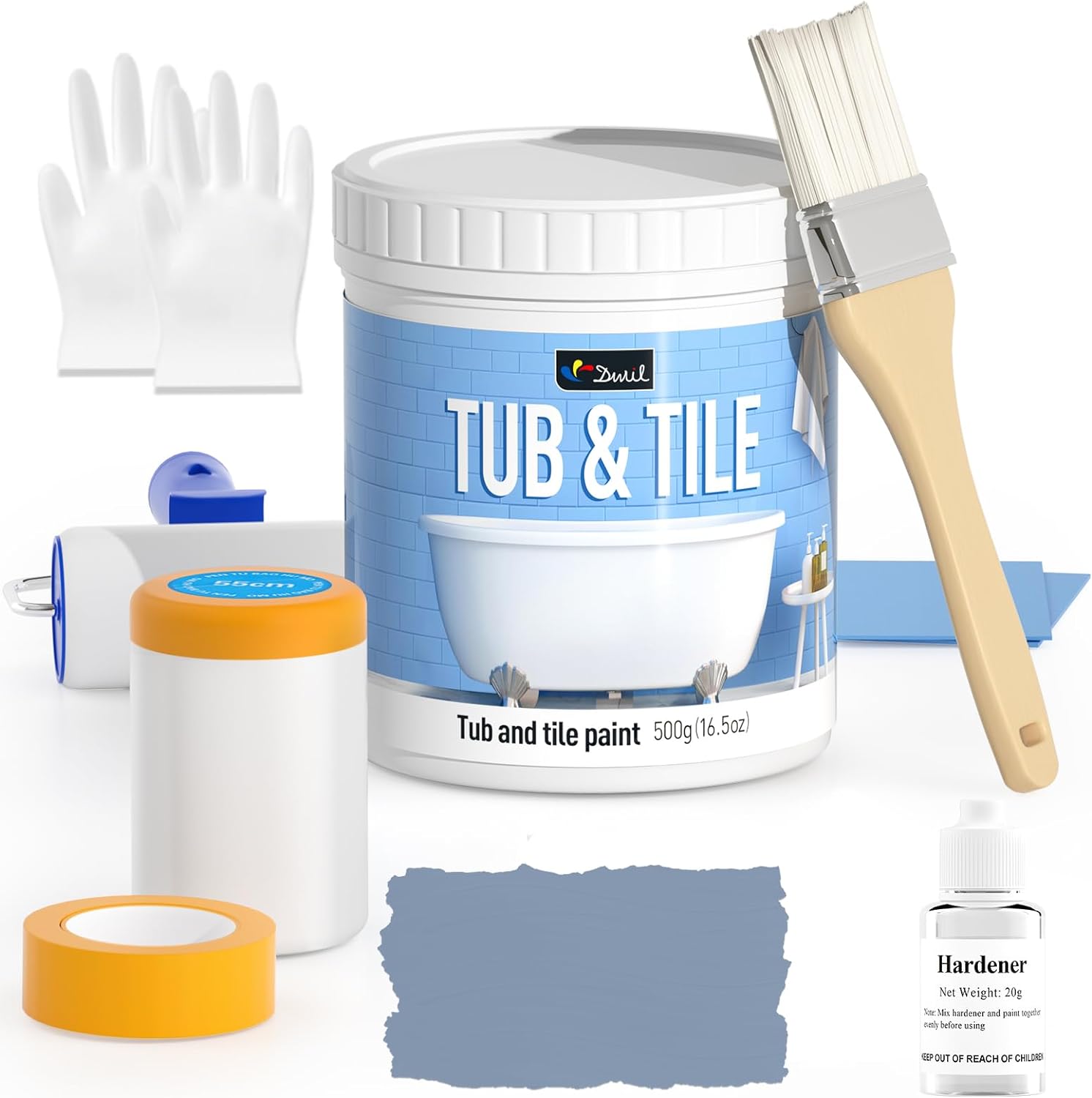 DWIL Tub & Tile Refinishing Kit – Tools Included