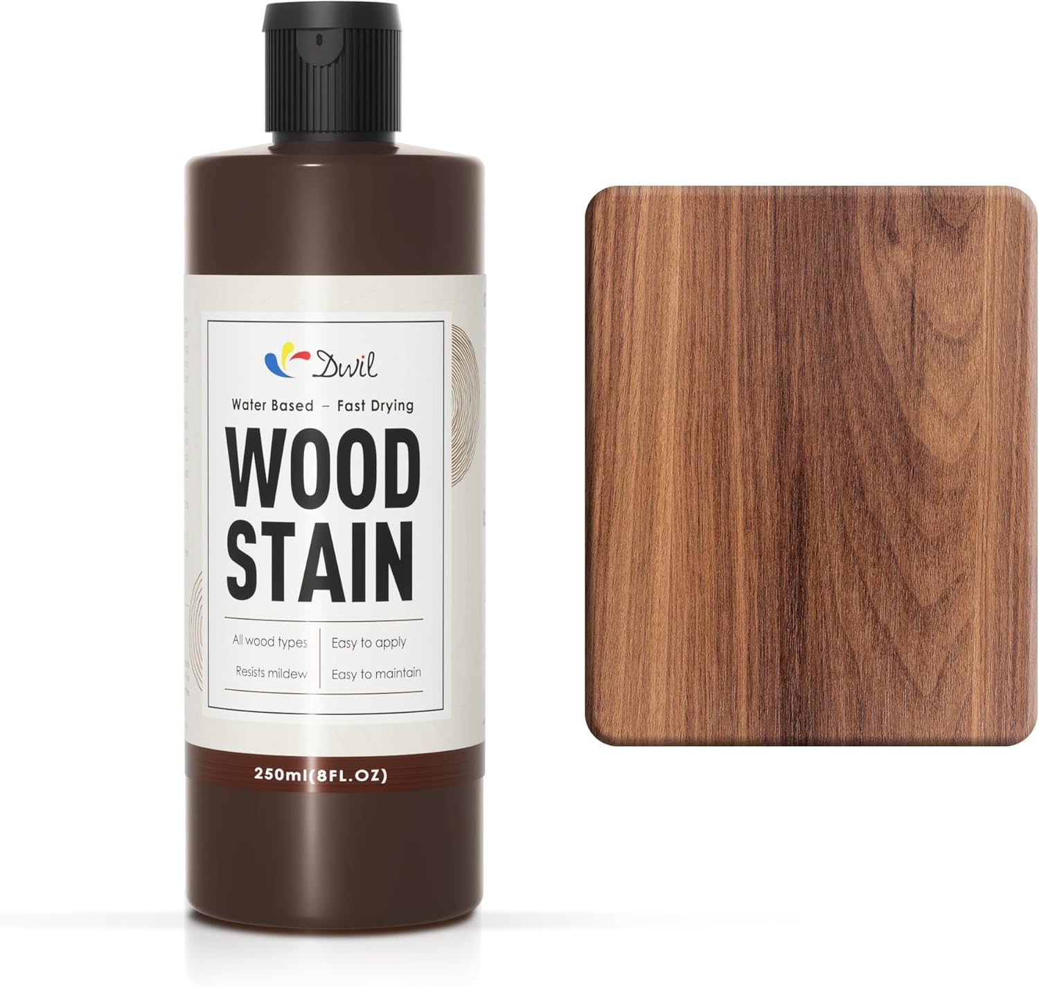 DWIL Water-Based Wood Stain Kit – 8.5 oz