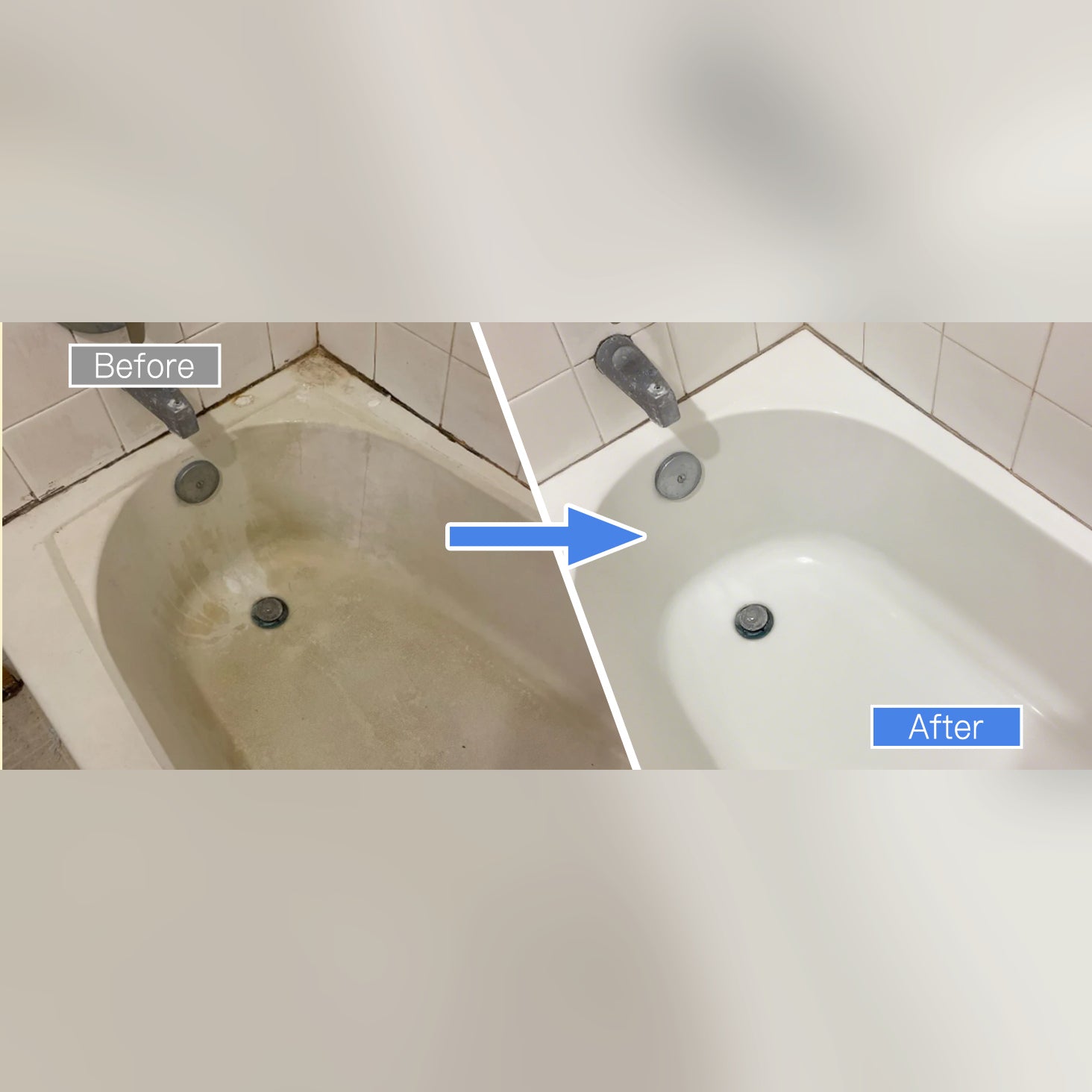 DWIL tub and tile refinishing project