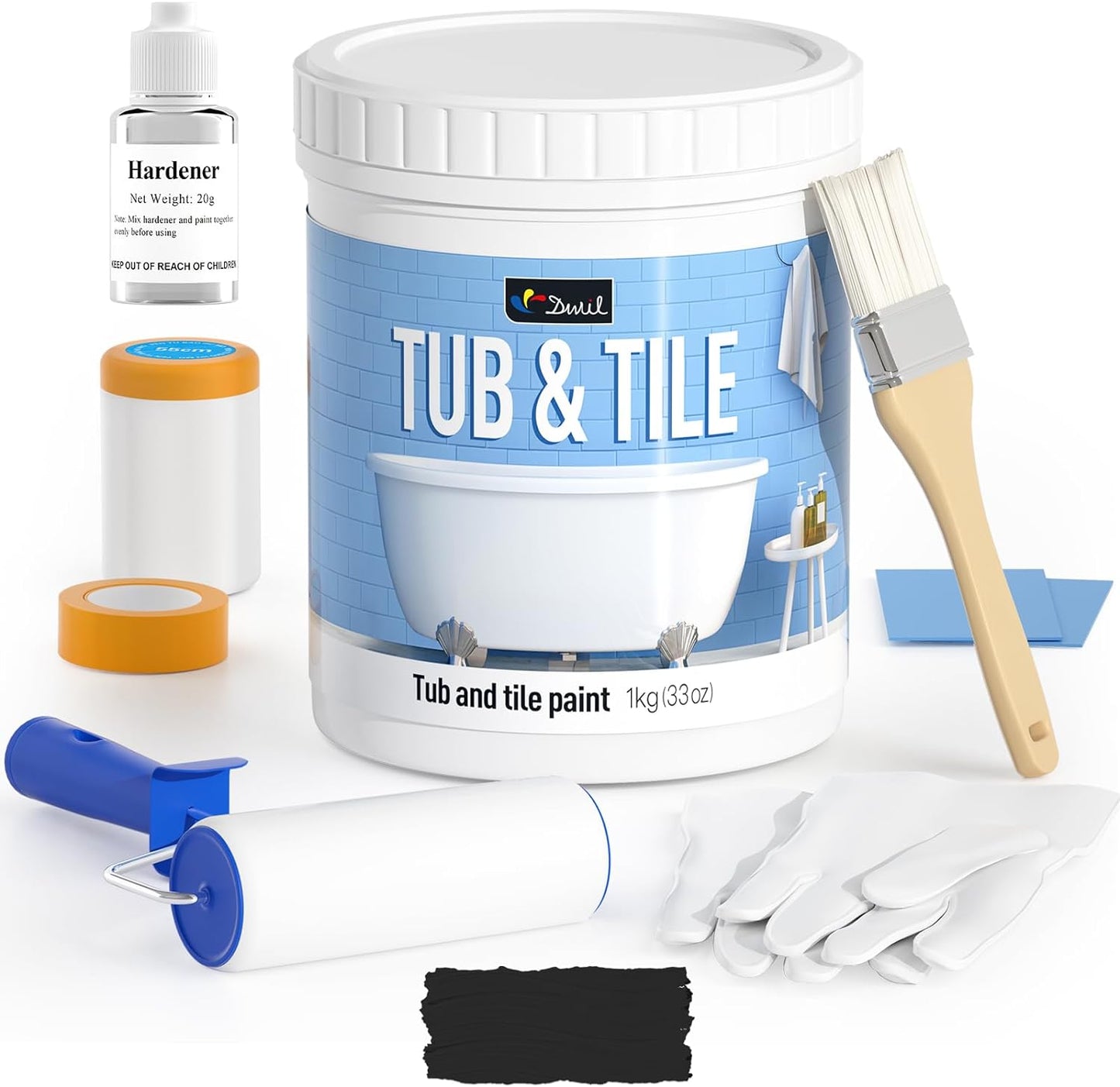 DWIL Tub and Tile Refinishing Kit