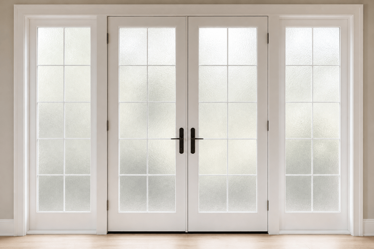 DWIL Frosted Glass Paint shown with a decorative glass surface