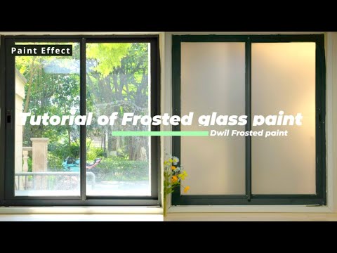 DWIL Water-Based Frosted Glass Paint Kit – 16/32 oz