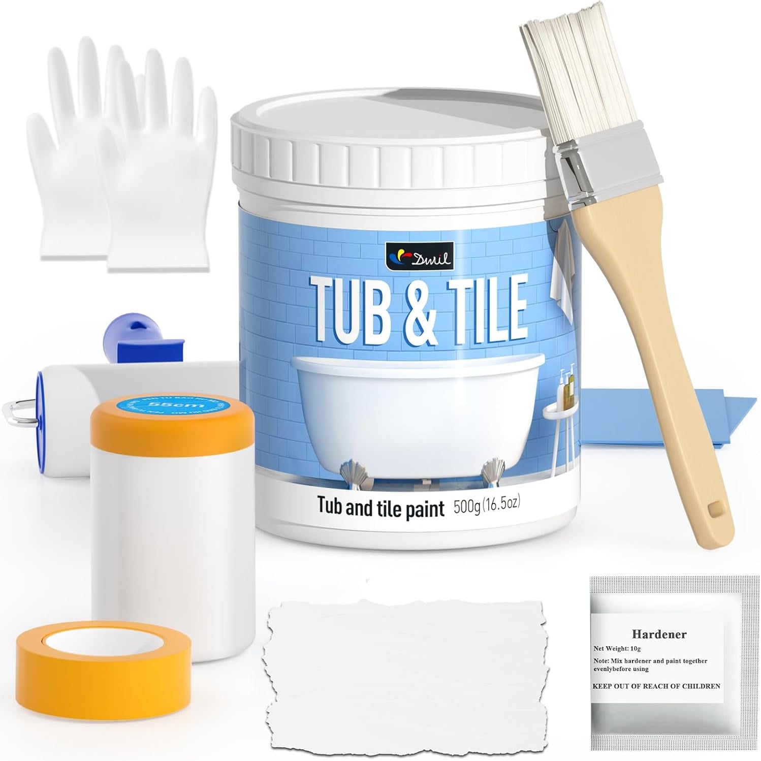 DWIL Tub & Tile Refinishing Kit – Tools Included