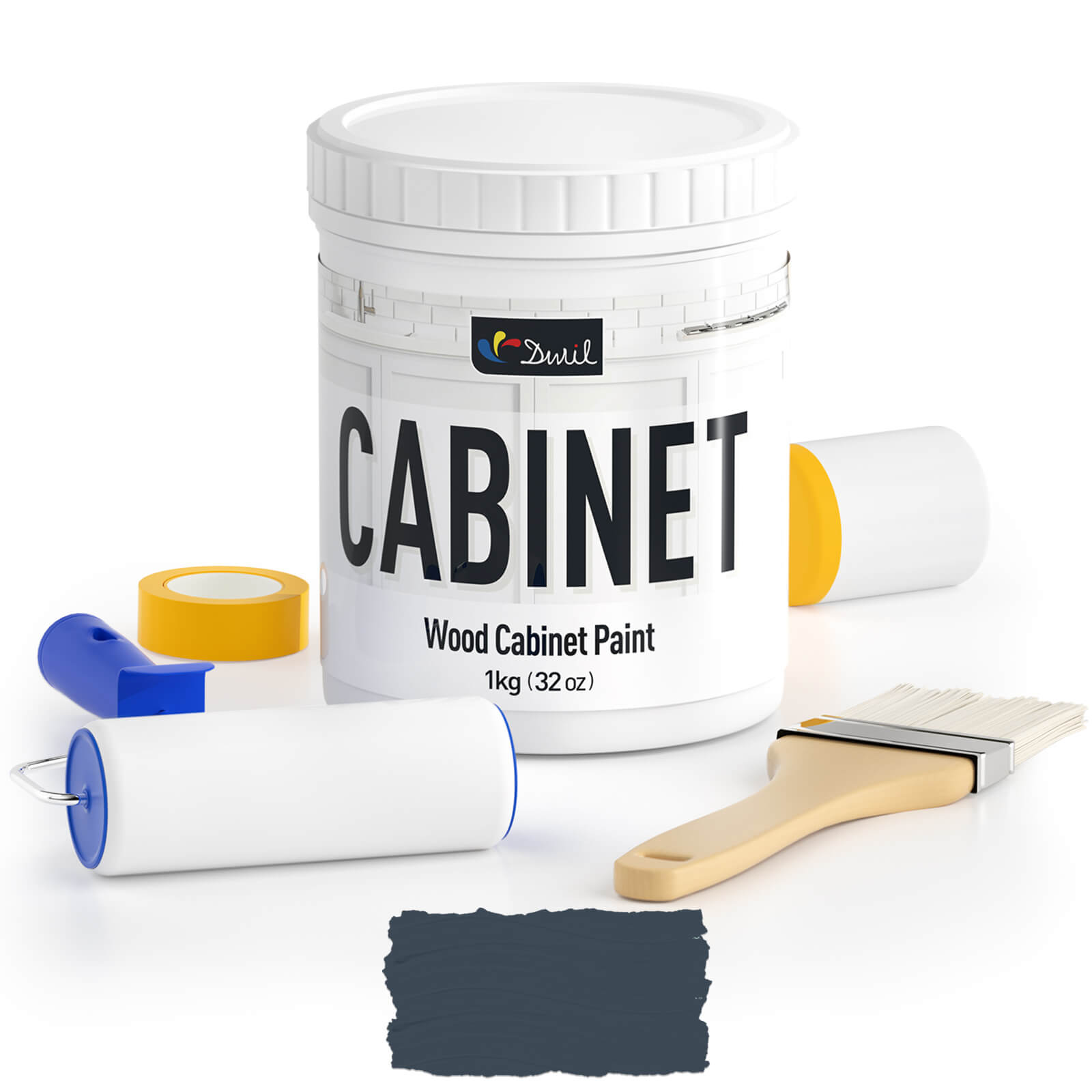 DWIL Wood Cabinet Paint Kit – Tools Included