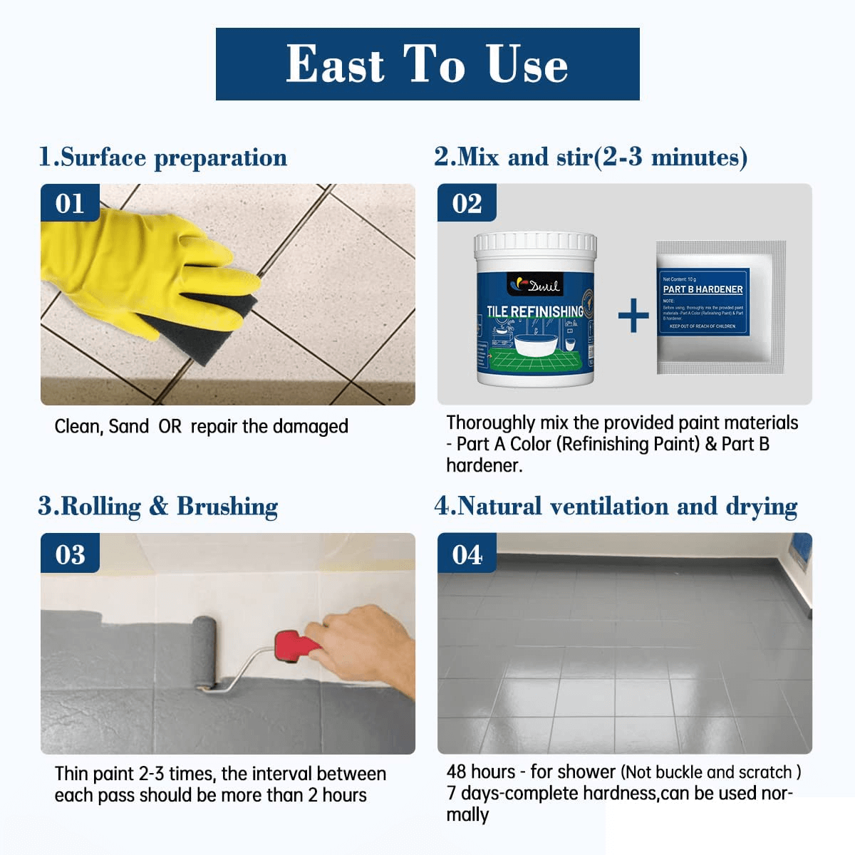 DWIL Tub And Tile Refinishing Kit DWIL PAINT   17f3c18e6cad52a3fced8aeba2c439ac 