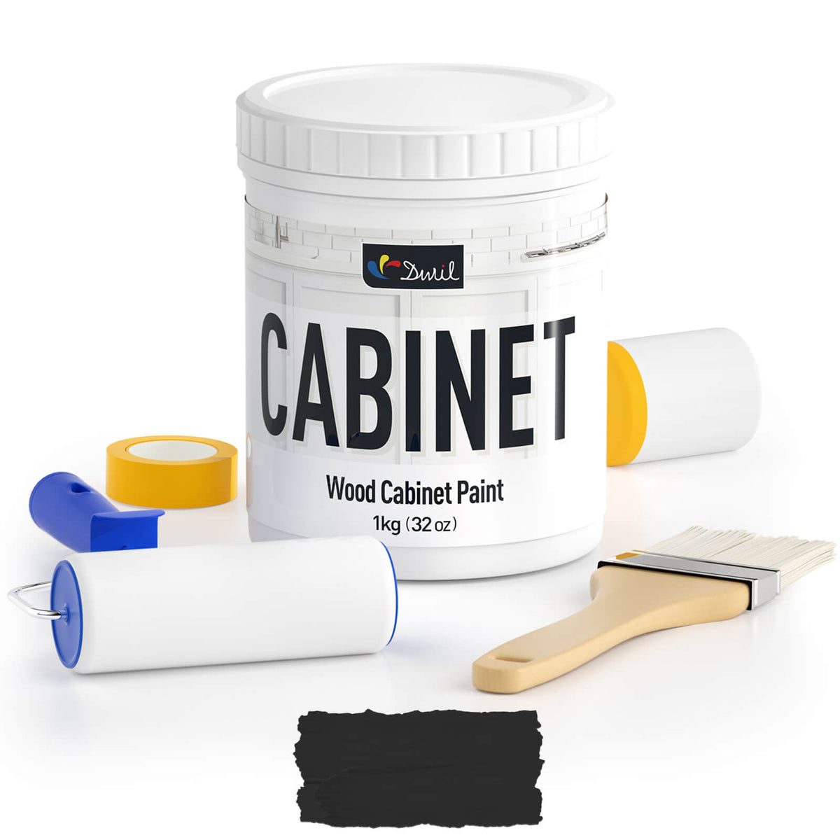 DWIL Wood Cabinet Paint Kit – Tools Included